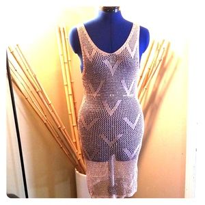 Codigo Rose Gold Net Dress